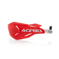 Coppia paramani cross universali Acerbis X-Factory Rosso Bianco