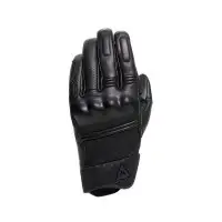 Guanti moto pelle estivi Dainese FOLGOR GLOVES Nero Nero