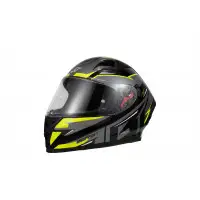 Casco Integrale Befast Dinamic Cube Doppia Visiera Giallo Fluo