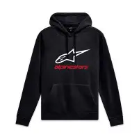 Felpa moto Alpinestars Always V3 nero.