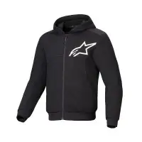Felpa Moto Alpinestars Chrome V2 Sport Nero Bianco