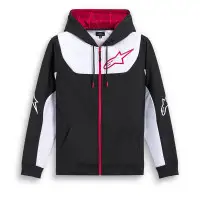 Felpa moto Alpinestars Session V3 bianco