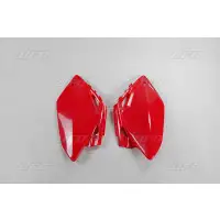 Fiancatine lat Ufo Honda CRF 450R 2007-2008 rosso
