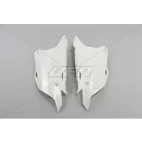 Fiancatine lat Ufo Kawasaki KX 85 2014-2022 bianco