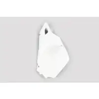 Fiancatine laterali UFO lato destro per Kawasaki KLX 400R 2003-2023 Bianco