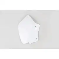 Fiancatine laterali UFO lato sinistro per Honda XR 250R e 400R Bianco