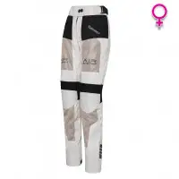 Pantaloni moto donna estivi Befast FREEZER PANT Lady CE Certificati Nero Grigio