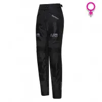 Pantaloni moto donna estivi Befast FREEZER PANT Lady CE Certificati Nero