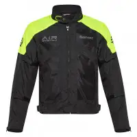 Giacca moto estiva Befast FREEZER CE Certificata Nero Giallo