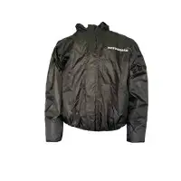 Giacca antipioggia Motoairbag Nero