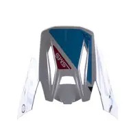 Frontino casco moto Alpinestars Supertech S-M5 bianco