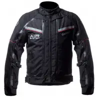 Giacca moto touring Befast TRANSFORMER CE certificata 3 strati Nero