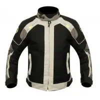 Giacca moto estiva Befast IRIS CE Certificata Nero Grigio