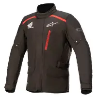 Giacca moto Alpinestars HONDA COLLECTION GRAVITY DRYSTAR Nero Rosso Acceso