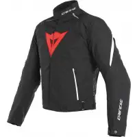 Giacca moto Dainese LAGUNA SECA 3 D-DRY Nero Rosso Lava Bianco