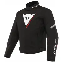 Giacca moto Dainese Veloce D-Dry Nero Bianco Rosso Lava