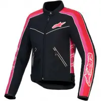 Giacca Moto Donna Alpinestars Stella T-Dyno WR Nero Rosso Fucsia