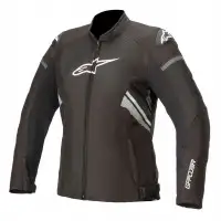 Giacca moto donna Alpinestars STELLA T-GP PLUS R V3 Nero Bianco