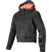 Giacca Moto Donna Estiva Alpinestars Molly Air Nero Corallo Fluo