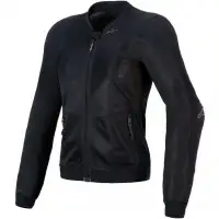 Giacca Moto Donna Estiva Alpinestars Stella Troop-Air Nero
