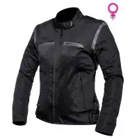 Giacca moto donna estiva Befast FREELIFE Lady CE certificata Nero