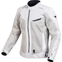 Giacca moto donna estiva Macna Empire Grigio Chiaro