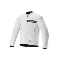 Giacca moto estiva Alpinestars AERON JACKET Bianco