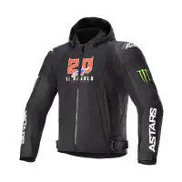 Giacca Moto Estiva Alpinestars FQ20 Zaca Air Monster Nero