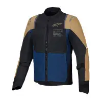 Giacca Moto Estiva Alpinestars ST-2 Air Blu Khaki