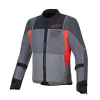 Giacca Moto Estiva Alpinestars ST-2 Air Grigio Rosso
