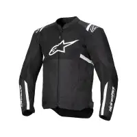 Giacca Moto Estiva Alpinestars T-SPS Air V2 Nero Bianco