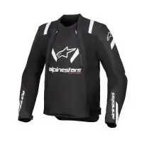 Giacca Moto Estiva Alpinestars T-Stunt Air Nero Bianco