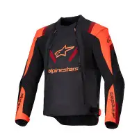 Giacca Moto Estiva Alpinestars T-Stunt Air Nero Rosso
