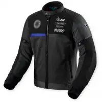 Giacca Moto Estiva Rev'it Swiftblade Nero Blu