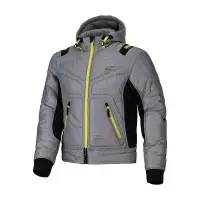 Giacca moto estivo Alpinestars Mohobbs Wp grigio lime