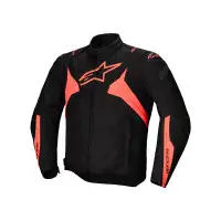 Giacca moto estivo Alpinestars T-Jaws V4 WP nero rosso