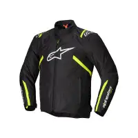 Giacca moto impermeabile Alpinestars T-SPS V2 nero giallo