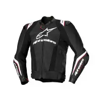 Giacca moto pelle Alpinestars Missile V3 Ignition nero