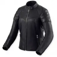 Giacca Moto Pelle Donna Rev'it London Ladies Nero