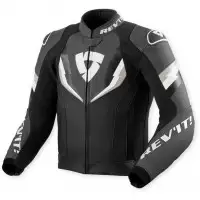 Giacca Moto Pelle Rev'it Quantum 3 Nero Antracite