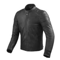 Giacca moto pelle Rev'it Stewart Nero