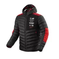 Giacca Moto Rev'It Payload Nero Rosso