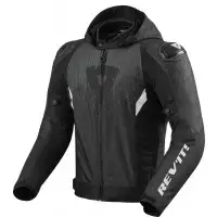 Giacca moto Rev'it Quantum 2 H2O Nero Antracite