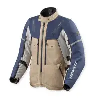 Giacca Moto Rev'It Sand 5 H2O Sabbia Blu