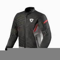 Giacca moto Rev'it Torque 2 H2O Grigio Rosso