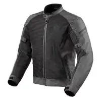 Giacca moto Rev'it Torque 2 H2O Nero Grigio