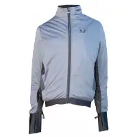 Giacca riscaldata moto Klan Jacket Dual Power Grigio