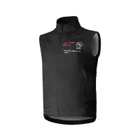 Gilet Cross Bambino Alpinestars Youth Techstar Nero