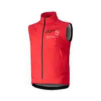 Gilet Cross Bambino Alpinestars Youth Techstar Rosso