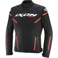 Giacca Moto Ixon Striker 2 Nero Bianco Rosso